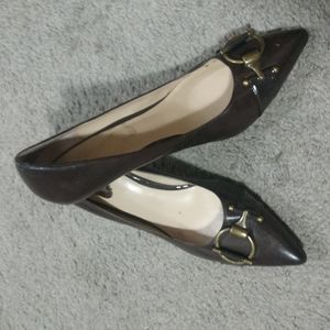Brown nine West heels